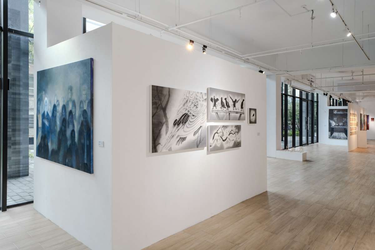 展覽場地租借:彰師美術系畢展活動照