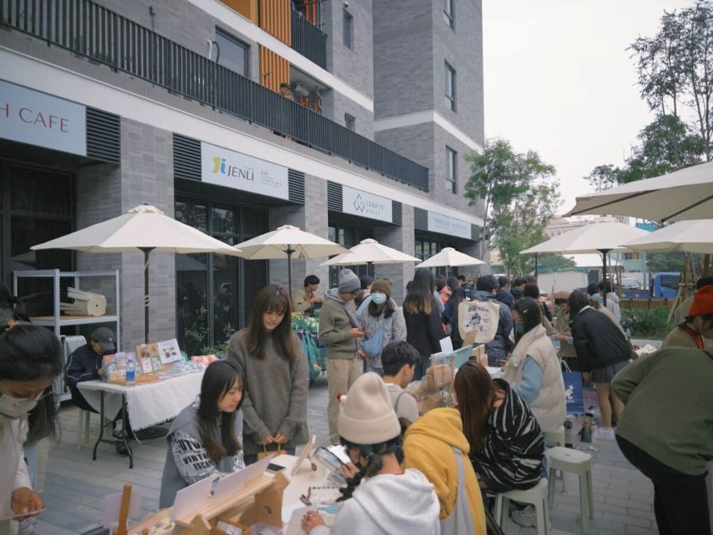 台中空間戶外插畫市集